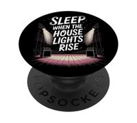 Dormire Quando La Casa Luce Rise Punk Rock Musica PopSockets PopGrip Adesivo
