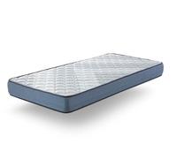 DORMISSIMO Materasso Singolo schiuma 80X180 NAOS, Alto 16 CM, Durezza media e traspirante