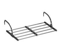 Dormitory Bedside Shelf - Foldable and Retractable Carbon Steel | Versatile Storage Tray for Clothes, Accessories, and Books | Suitable for Home, Apartment, Students, RVs, Baby Beds