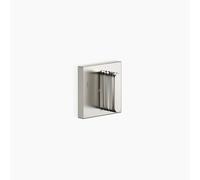 Dornbracht CL.1 inverseur encastré trois voies, rosace 60x60mm, 36211705-06, 36211705-06, Colorazione: Platino Opaco