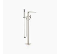 Dornbracht CL.1 Mitigeur monocommandé pour bain avec tube de trop-plein, pour montage indépendant avec garniture de douche flexible, 25863705-06, 25863705-06, Colorazione: Platino Opaco
