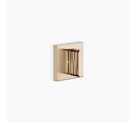 Dornbracht CL.1 robinet encastré, fermeture à gauche, chaud, avec structure WAVES, 36617707-46, 36617707-46, Colorazione: Champagne spazzolato