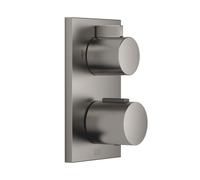 Dornbracht CL.1 rubinetto doccia da incasso con termostatico, 36426670-99, CL.1; IMO; MEM; Symetrics; Universal dark platinum opaco [Rubinetteria Bagno > Rubinetteria Doccia]