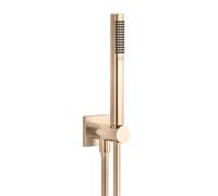Dornbracht CL.1 set doccia con presa d'acqua e supporto, 1 tipo di getto, 27802970-27, CL.1; IMO; MEM; Symetrics; Universal oro spazzolato [Rubinetteria Bagno > Set Doccia]
