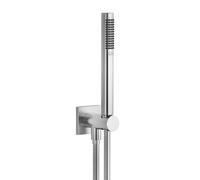 Dornbracht CL.1 set doccia con presa d'acqua e supporto, 1 tipo di getto, 27802970-930010, CL.1; IMO; MEM; Symetrics; Universal cromo spazzolato [Rubinetteria Bagno > Set Doccia]