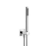 Dornbracht CL.1 set doccia con presa d'acqua e supporto, 1 tipo di getto, 27812970-000010, CL.1; IMO; MEM; Symetrics; Universal cromo [Rubinetteria Bagno > Set Doccia]