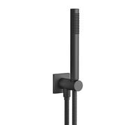 Dornbracht CL.1 set doccia con presa d'acqua e supporto, 1 tipo di getto, 27812970-330010, CL.1; IMO; MEM; Symetrics; Universal nero opaco [Rubinetteria Bagno > Set Doccia]