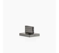 Dornbracht CL.1 vanne latérale à fermeture gauche, chaud 1/2\" avec structure WAVES, 20005706-99, 20005706-99, Colorazione: scuro Platino opaco