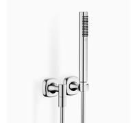 Dornbracht COYA set doccia con presa d'acqua e supporto, 1 tipo di getto, 27808404-00, COYA cromo [Rubinetteria Bagno > Set Doccia]