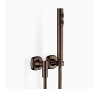 Dornbracht COYA set doccia con presa d'acqua e supporto, 1 tipo di getto, 27808404-43, COYA dark bronze spazzolato [Rubinetteria Bagno > Set Doccia]