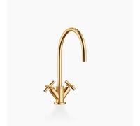 Dornbracht Cuisine - TARA Mitigeur monotrou, bec orientable 360°, saillie 235 mm, 22815892-28, 22815892-28, Colorazione: ottone spazzolato