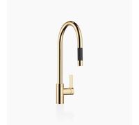 Dornbracht Cuisine - TARA Ultra Mitigeur monocommandé Pull-down avec fonction douche, saillie 240mm, 33870875-09, 33870875-09, Colorazione: ottone