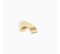 Dornbracht CYO Bec déverseur mural pour lavabo sans garniture découlement, saillie 160 mm, 13800811-28, 13800811-28, Colorazione: ottone spazzolato