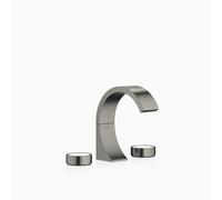 Dornbracht CYO Mélangeur de lavabo à trois trous avec garniture d'écoulement, sans élément de design, saillie 133mm, 20710811-99, 20710811-99, Colorazione: scuro Platino opaco