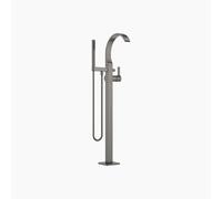 Dornbracht CYO Mitigeur monocommandé pour bain avec tube de trop-plein, montage indépendant, garniture de douche flexible, saillie 253 mm, 25863811-99, 25863811-99, Colorazione: scuro Platino opaco