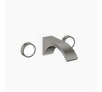 Dornbracht CYO Mitigeur mural pour lavabo, saillie 190 mm, 36712811-99, 36712811-99, Colorazione: scuro Platino opaco