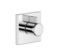 Dornbracht IMO inverseur encastré deux voies, rosace carrée 60x60mm, 36200985-33, 36200985-33, Colorazione: Nero opaco