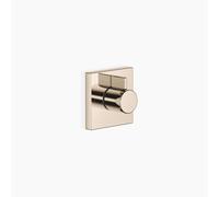 Dornbracht IMO inverseur encastré deux voies, rosace carrée 60x60mm, 36200985-47, 36200985-47, Colorazione: Champagne