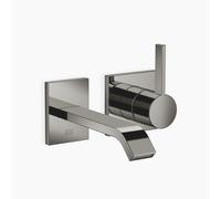 Dornbracht IMO Mitigeur monocommandé mural pour lavabos, avec garniture d'écoulement, saillie 170mm, 36861671-19, 36861671-19, Colorazione: Cromo scuro