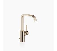 Dornbracht IMO Mitigeur monocommandé pour lavabos avec bec haut, avec garniture d'écoulement, saillie 170mm, 33528671-27, 33528671-27, Colorazione: Oro chiaro spazzolato