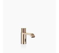 Dornbracht IMO robinetterie de lavabo, fonction ouverture/fermeture électrique, alimentation par pile, sans garniture de vidage, saillie 130mm, 44515670-27, 44515670-27, Colorazione: Oro chiaro spazzo