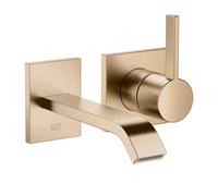 Dornbracht IMO rubinetto lavabo a parete, 36861671-27, IMO oro spazzolato [Rubinetteria Bagno > Rubinetteria Lavabo]