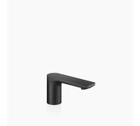 Dornbracht LISSÉ Bec déverseur pour lavabos sans garniture de vidage, saillie 130mm, 13700845-33, 13700845-33, Colorazione: Nero opaco