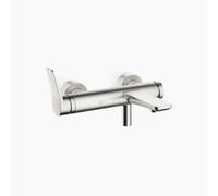 Dornbracht LISSÉ Mitigeur monocommandé pour bain, pour montage mural, sans garniture, 33200845-06, 33200845-06, Colorazione: Platino Opaco