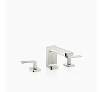 Dornbracht LULU Miscelatore per lavabo a tre fori con rosoni singoli, con scarico a scomparsa, sporgenza 155 mm, 20713710, Colorazione: Platino Opaco