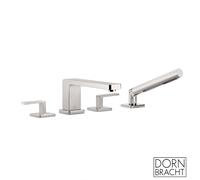 Dornbracht LULU rubinetto bordo vasca, miscelatore a due comandi, 27512710-06, LULU platino opaco [Rubinetteria Bagno > Rubinetteria Vasca]