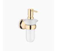 Dornbracht MADISON distributeur de savon, 250ml, verre opale, 83435361-09, 83435361-09, Colorazione: ottone