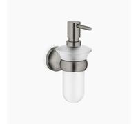 Dornbracht MADISON distributeur de savon, 250ml, verre opale, 83435361-99, 83435361-99, Colorazione: scuro Platino opaco