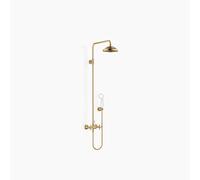 Dornbracht MADISON Showerpipe avec mitigeur de douche, sans douchette à main, saillie de la douchette à main 420mm, 26632360-28, 26632360-28, Colorazione: ottone spazzolato