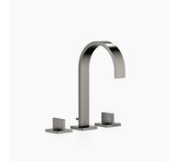 Dornbracht MEM batteria per lavabo a tre fori con rosette singole, con