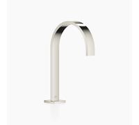 Dornbracht MEM bocca di erogazione del lavabo, con set di scarico, sporgenza 200 mm, 13715782, Colorazione: platino