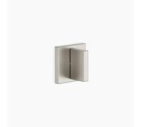 Dornbracht MEM inverseur encastré à deux voies, rosace 60x60mm, 36200782-06, 36200782-06, Colorazione: Platino Opaco