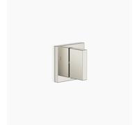Dornbracht MEM inverseur trois voies encastré, rosace 60x60mm, 36210782-08, 36210782-08, Colorazione: platino
