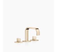 Dornbracht MEM Mélangeur de lavabo à trois trous avec garniture d'écoulement, saillie 165mm, 20705782-47, 20705782-47, Colorazione: Champagne