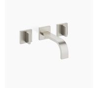 Dornbracht MEM Mitigeur mural pour lavabo sans vidage, saillie 170mm, kit de montage final, 36707782-06, 36707782-06, Colorazione: Platino Opaco