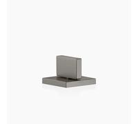 Dornbracht MEM Soupape latérale, fermeture à gauche, chaude, avec structure martelée, 20004783-99, 20004783-99, Colorazione: scuro Platino opaco