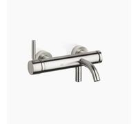 Dornbracht META Mitigeur monocommande de baignoire sans garniture, pour montage mural, saillie 202 mm, 33200660-06, 33200660-06, Colorazione: Platino Opaco