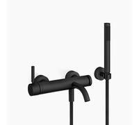 Dornbracht META Mitigeur monocommandé pour bain, pour montage mural, avec flexible de douche, saillie 202mm, 33233660-33, 33233660-33, Colorazione: Nero opaco