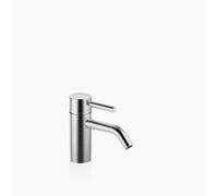 Dornbracht META Mitigeur monocommandé pour lavabo sans vidage, saillie 125mm, avec structure à facettes, 33530660-93, 33530660-93, Colorazione: Cromo spazzolato