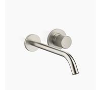 Dornbracht META PURE Mélangeur monocommande mural pour lavabo sans vidage, saillie 250 mm, bec fixe, 36861664-06, 36861664-06, Colorazione: Platino Opaco