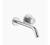 Dornbracht META PURE Mitigeur mural de lavabo sans vidage, saillie 250mm, bec fixe, 36861664-93, 36861664-93, Colorazione: Cromo spazzolato