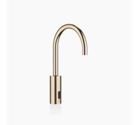 Dornbracht META Robinetteries de lavabo avec fonction électronique d'ouverture et de fermeture, sans vidage, alimentation par pile/réseau, 44521660-27, 44521660-27, Colorazione: Oro chiaro spazzolato