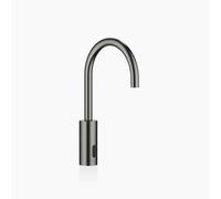 Dornbracht META Robinetteries de lavabo avec fonction électronique d'ouverture et de fermeture, sans vidage, alimentation par pile/réseau, 44521660-99, 44521660-99, Colorazione: scuro Platino opaco