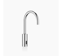 Dornbracht META Robinetteries de lavabo avec fonction électronique d'ouverture et de fermeture, sans vidage, alimentation par pile/réseau, 44521660-93, 44521660-93, Colorazione: Cromo Opaco