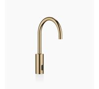 Dornbracht META Robinetteries de lavabo avec fonction électronique d'ouverture et de fermeture, sans vidage, alimentation par pile/réseau, 44521660-39, 44521660-39, Colorazione: Ottone scuro spazzolat
