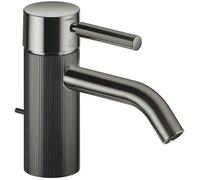 Dornbracht META Mitigeur monocommandé pour lavabo avec vidage, saillie 125mm, avec structure linéaire, 33504660-19, 33504660-19, Colorazione: Cromo scuro